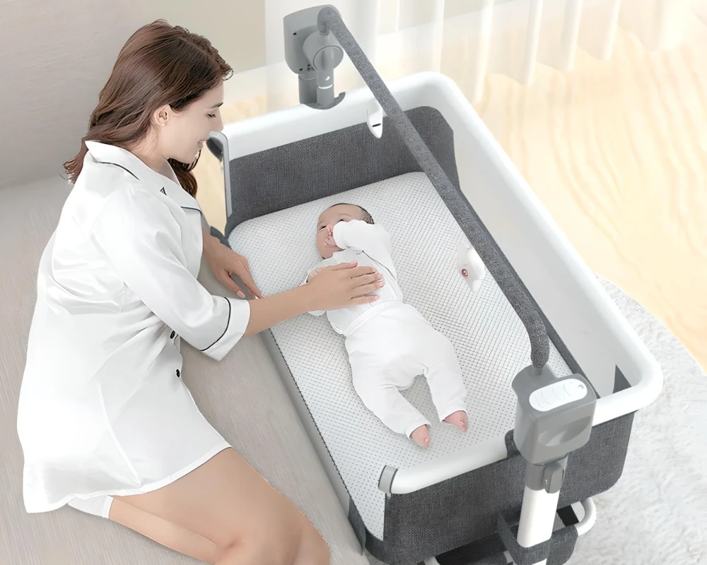 electric rocking bassinet